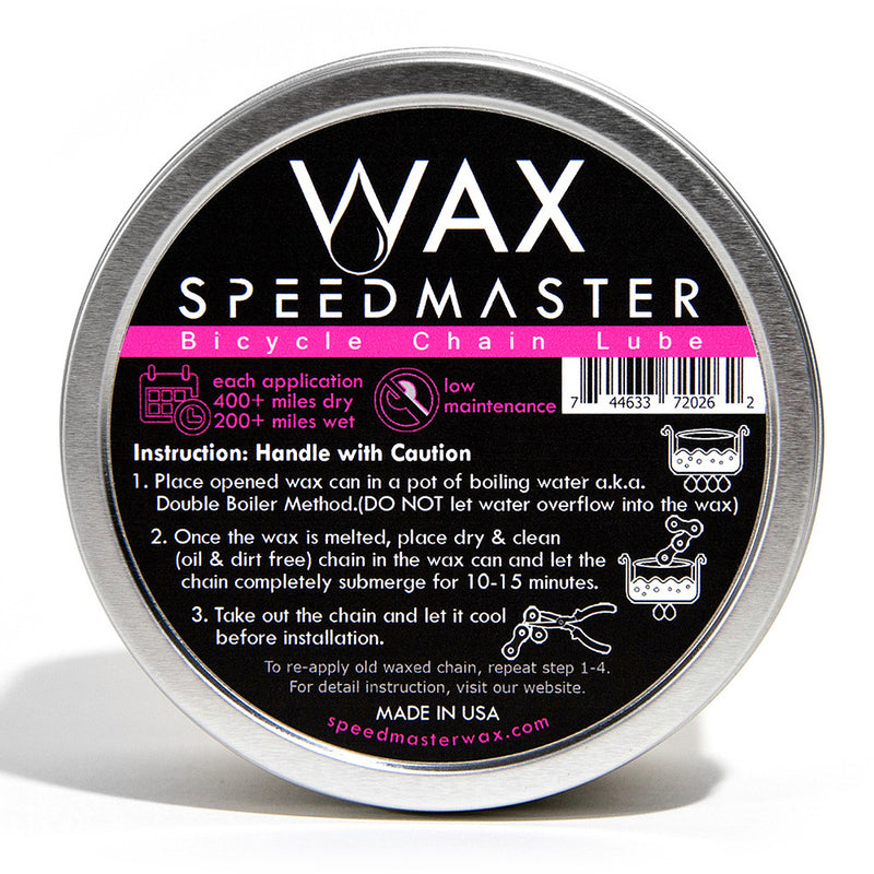 Chain Wax Service - Superior speed, efficiency, component life - Zinn Cycles